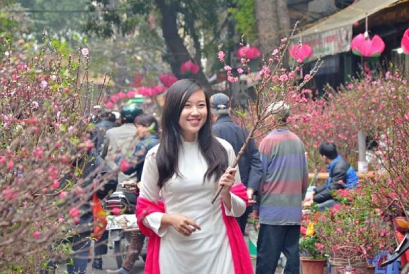 Đi chợ hoa Tết – vẻ đẹp văn hóa Việt - ảnh 1